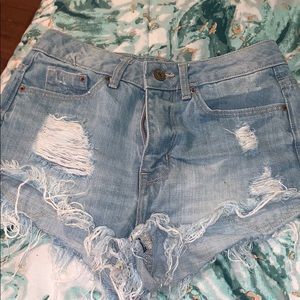 Jean shorts